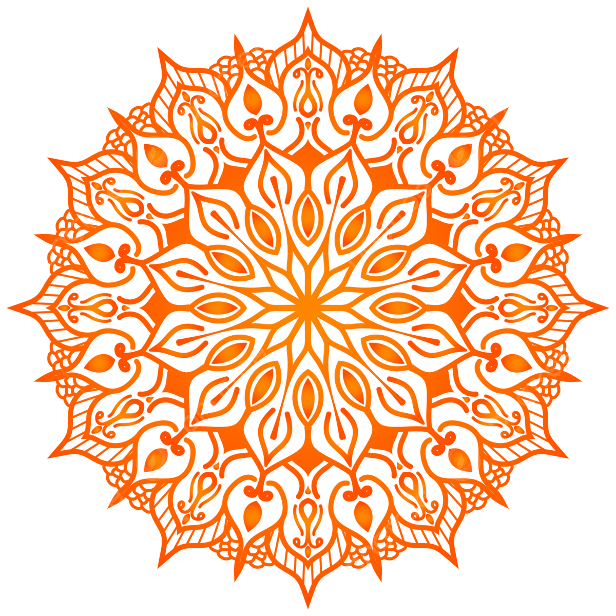 Decorative kolam design